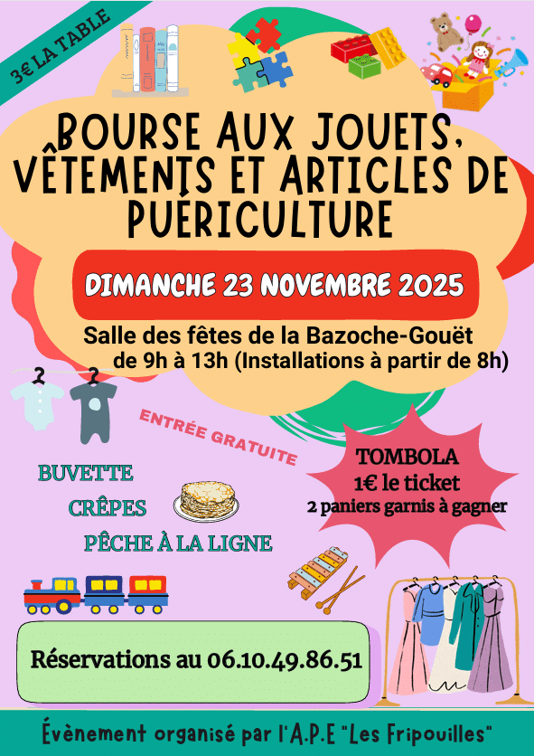Bourse aux jouets