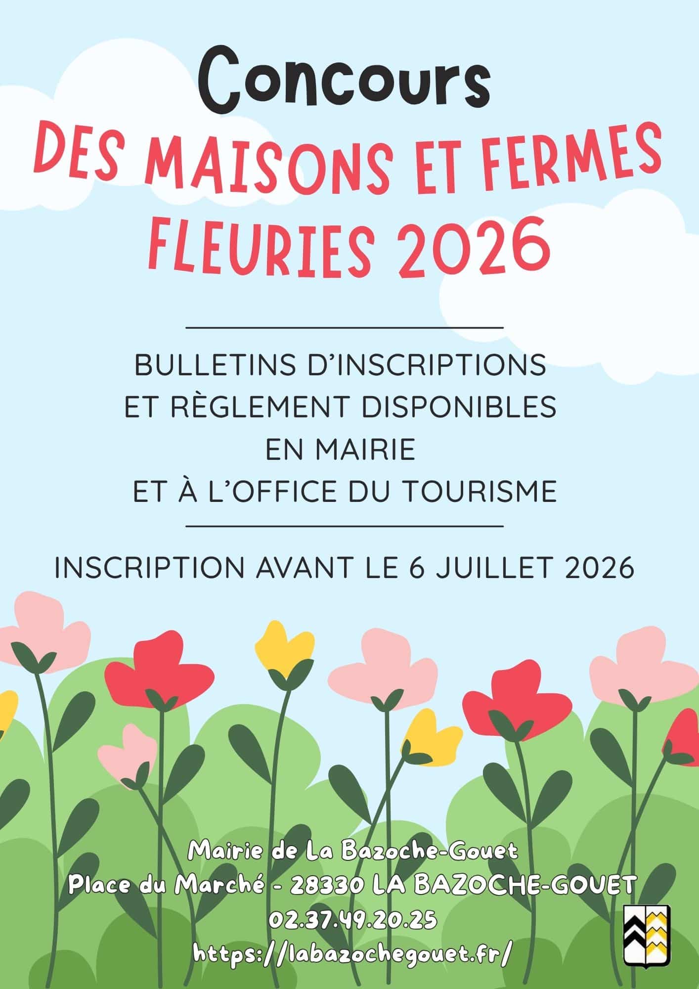 Affiche maisons et fermes fleuris 2026 (1)