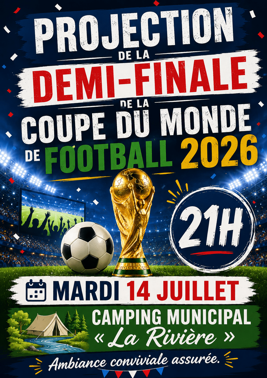 affiche projection match