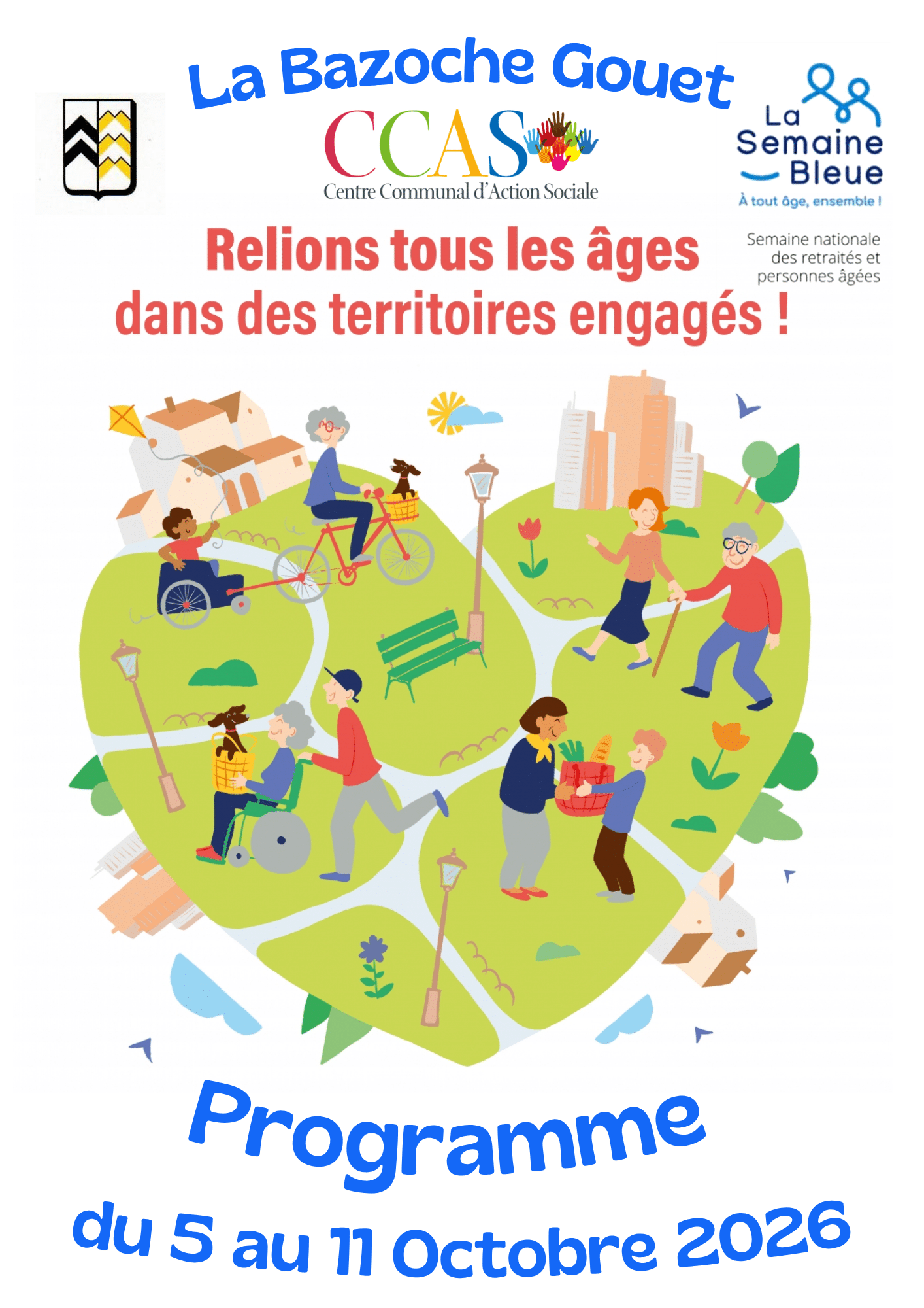 dépliant programme semaine bleue 2026